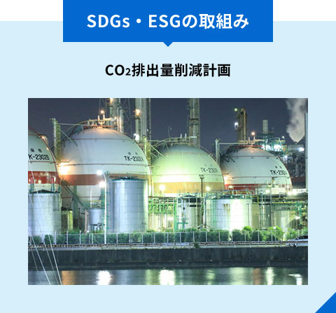 SDGs・ESGの取組み-CO2排出量削減計画